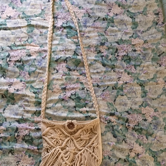 Billabong ivory macrame purse - Picture 6 of 6